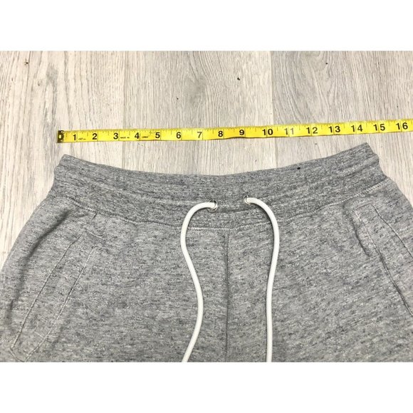 Nike Mens Large Gray Sweatpants Metal Zipper Pocket Elastic Leg Opening - Picture 6 of 7